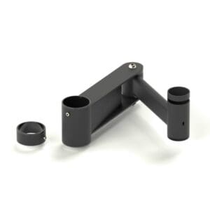 D45 ELBOW 180+180 MM ARM FOR D38 HOLDERS,