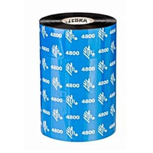 ZEBRA TT RIBBON 4800 PERFORMANCE RESIN 80MM