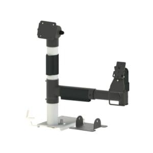 D45/H350 STAINLESS UNDERMOUNT POLE, TOP VESA