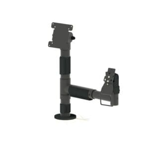 D45/H350 POLE WITH TOP VESA 75/100 AND 200-