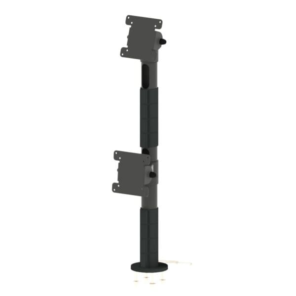 D45/H600 POLE/STAND WITH DOUBLE TOP/SIDE