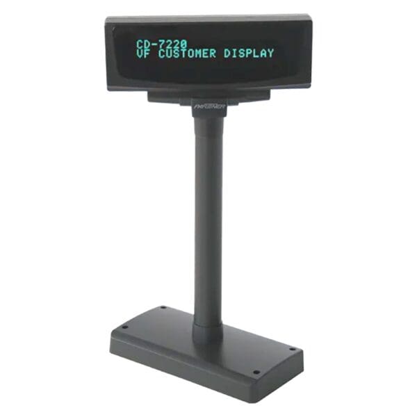 PARTNER TECH DISPLAY CD-7220 BLACK 2X20