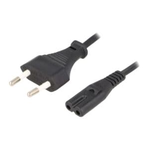 ZEBRA AC LINE CORD 1.8M GROUNDED CEE 7/7