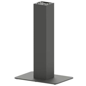 FLOOR PEDESTAL FOR HPC KIOSK, BLACK
