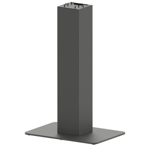 FLOOR PEDESTAL FOR HPC KIOSK, BLACK