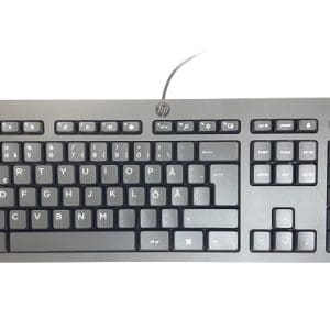 HP 125 WIRED KEYBOARD USB FINNISH
