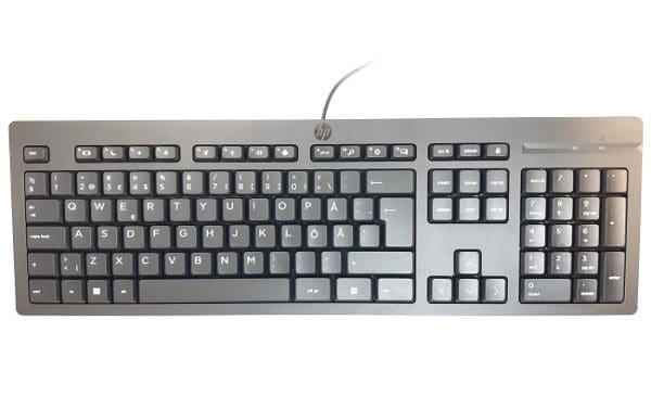 HP 125 WIRED KEYBOARD USB FINNISH