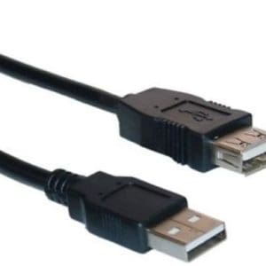 USB 2.0 JATKOKAAPELI A-A M/F 1.8M