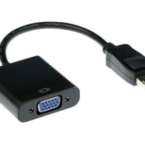 DISPLAYPORT (MALE) -> VGA (FEMALE) 15cm