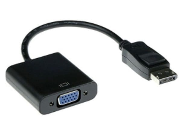 DISPLAYPORT (MALE) -> VGA (FEMALE) 15cm