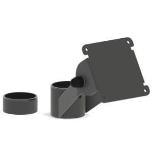 VESA 75 SIDE MOUNT HOLDER FOR D45 POLE,