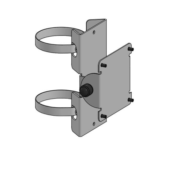 POLE MOUNT FOR POLE 60-80mm VESA 75