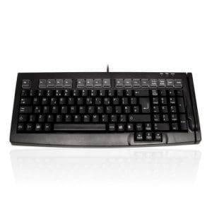 FI/SWE QWERTY POS KEYBOARD, MCR, USB,