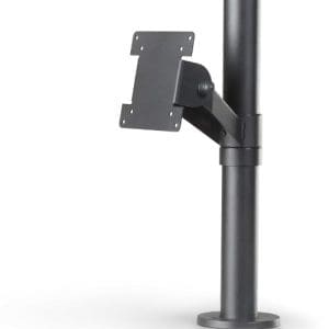 POLE 45/400MM WITH VESA 75/100 MOUNT ANGLED