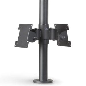 POLE 45/400MM WITH DUAL VESA 75/100 TILT