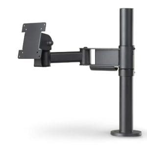 POLE 45/400MM WITH ELBOW ARM 45/300MM AND