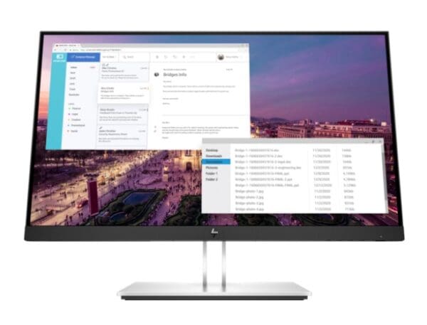 HP E23 G4 FHD MONITOR 23" 16:9 VGA/HDMI/DP