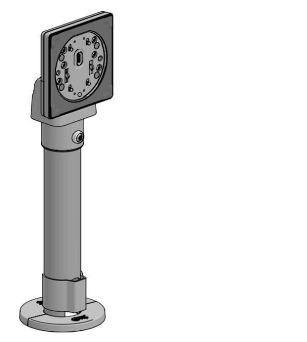 POLE 45/250mm WITH TOP MOUNT - Image 2