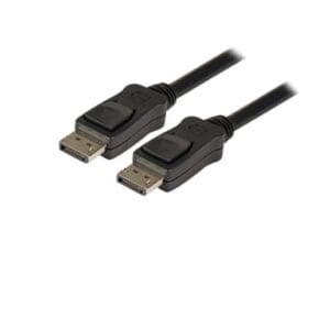 DP KAAPELI 0,5m 4K UHD DP1.2 MUSTA