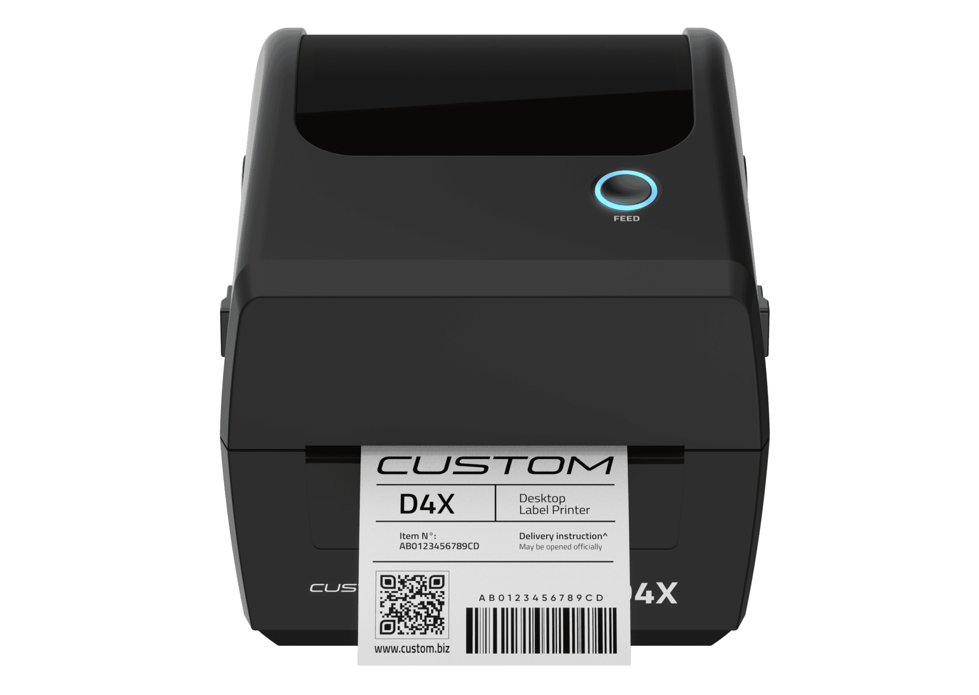 CUSTOM DT LABEL PRINTER D4X USB ETH