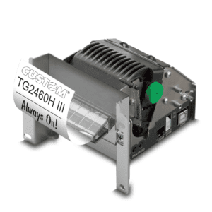 CUSTOM PRINTER TG2460HIII TEAR OFF TRANS BZL