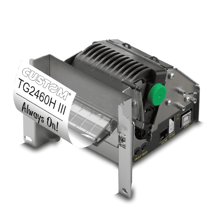 CUSTOM PRINTER TG2460HIII TEAR OFF TRANS BZL